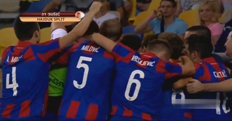 Hajduk zamalo izvukao remi kod favoriziranih Ukrajinaca (VIDEO)