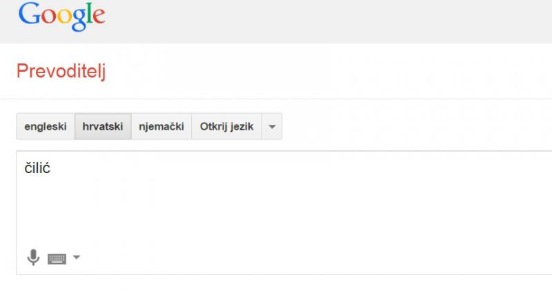 Upišite ‘Čilić’ u Google Translate, iznenadit ćete se prijevodom