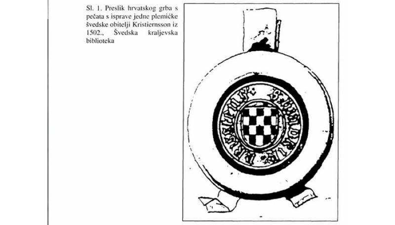 Zanimljivo otkriće: Švedski plemići koristili su hrvatski grb u 16. stoljeću