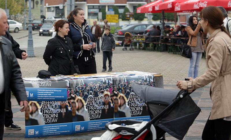 350.000 glasova za referendum o izbornom sustavu