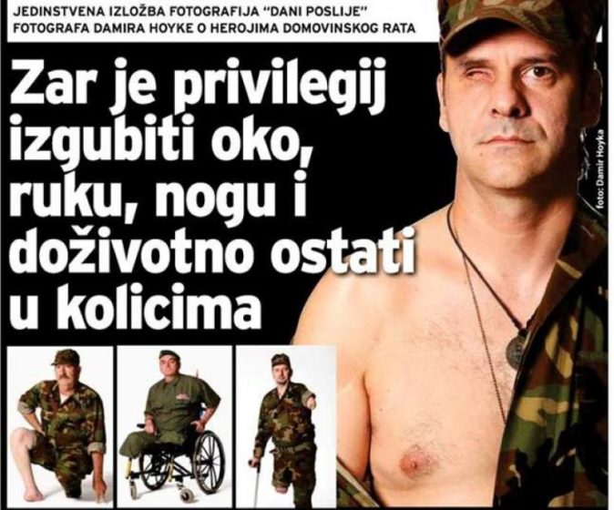 Hrvatski heroji: 'Naše mirovine nisu povlaštene nego krvave, kao što pokazuju ove slike'