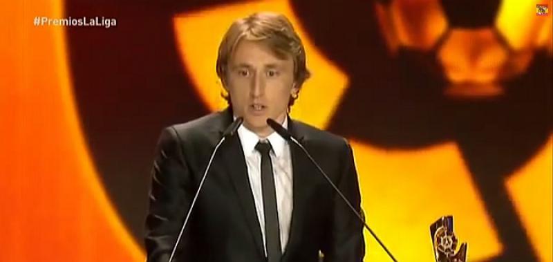 Poslušajte Modrićev govor na španjolskom nakon proglašenja najboljim