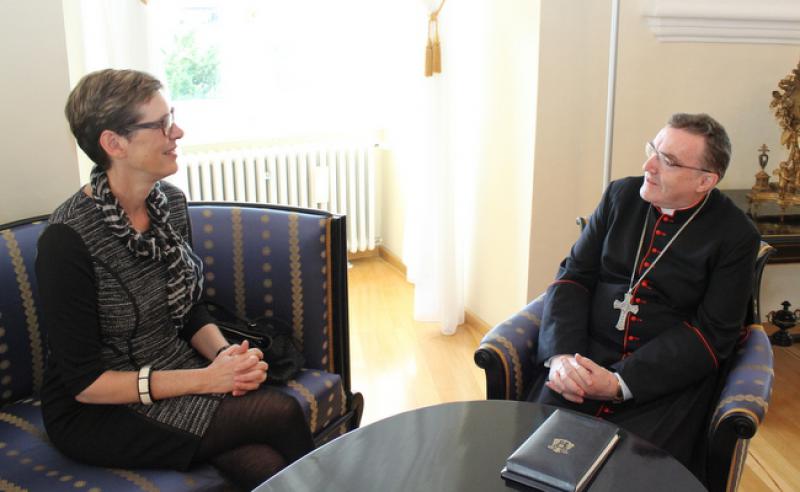 Kardinal Bozanić primio nizozemsku veleposlanicu