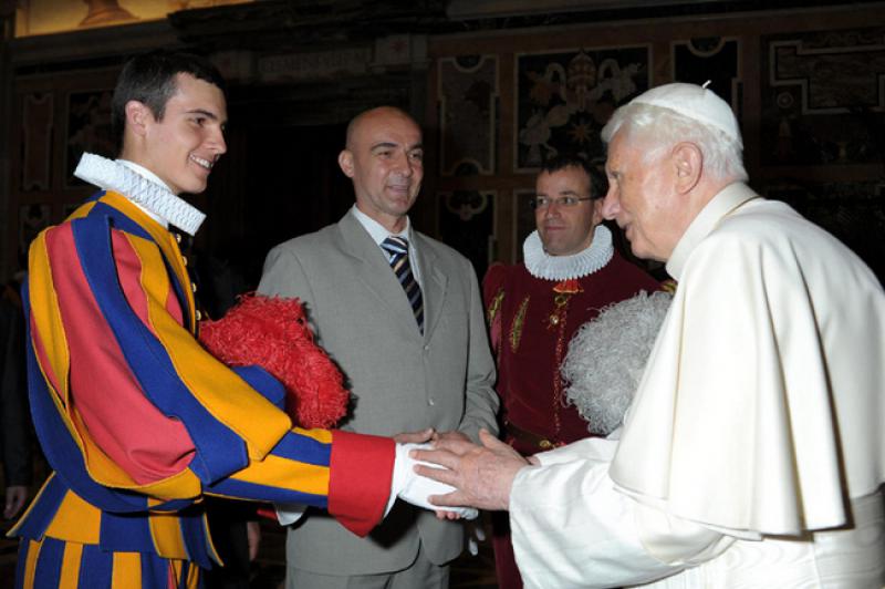 'Ja sam jedini Hrvat koji čuva Papu'