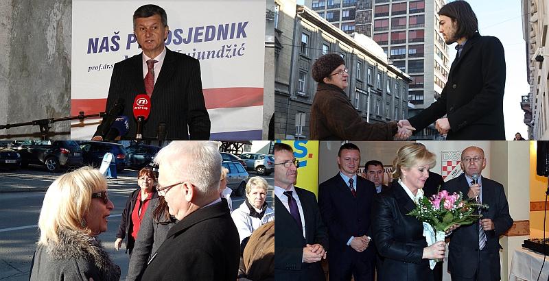 ČETVRTI DAN KAMPANJE: Evo što su kandidati govorili i gdje su bili