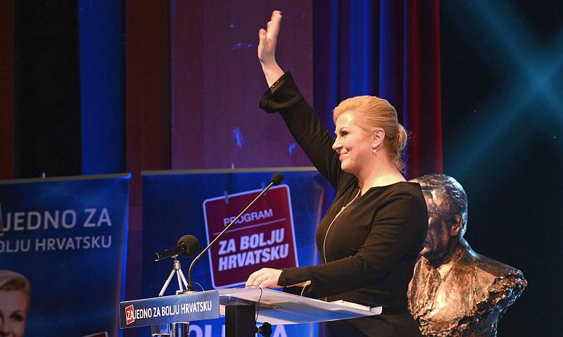 Grabar Kitarović: Podržat ću hrvatske stranke koje traže federalizaciju BiH