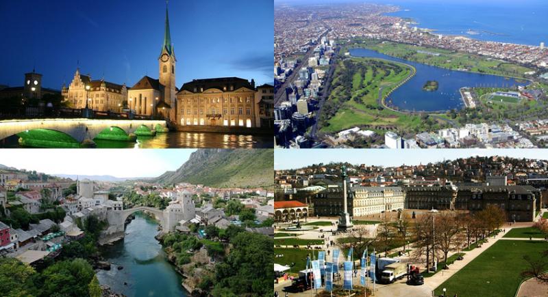 TOP 15 gradova dijaspore s najviše glasača za predsjedničke izbore