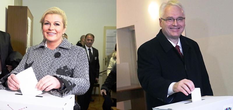 IZLAZNE ANKETE: Grabar Kitarović s Josipovićem u drugi krug!