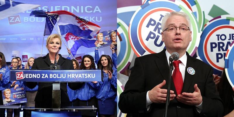 Evo što su biračima poručili Josipović i Grabar Kitarović
