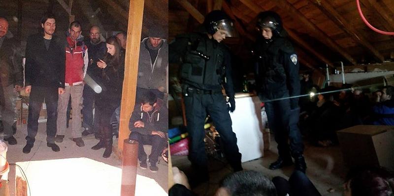Policija iznijela Sinčića iz Brlenićeve kuće