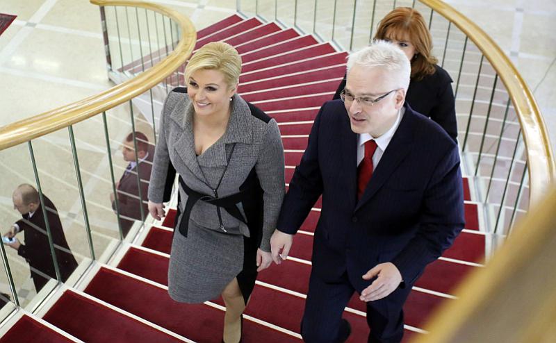 Evo kako je izgledalo preuzimanje dužnosti predsjednice (FOTO)