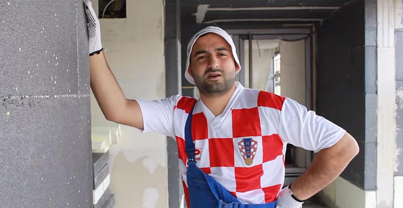 Hrvat, Rus, Albanac i njemački šef na baušteli (VIDEO)