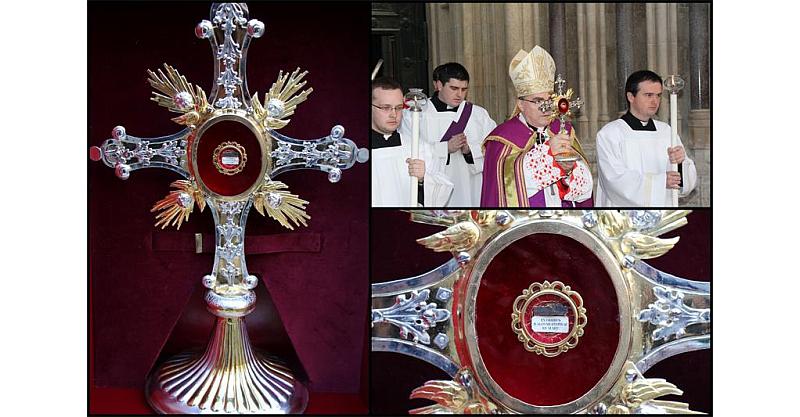 Ovo je relikvijar sa Stepinčevim moćima; u njegovu središtu nalazi se…