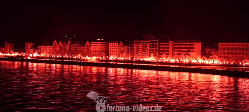 Pogledajte kako su navijači u Düsseldorfu čestitali 120. rođendan Fortuni