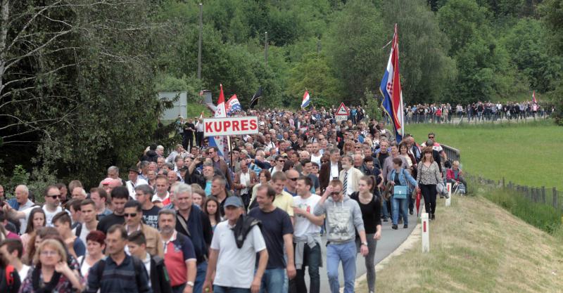 Političar desecima tisuća ljudi s Bleiburga poručio da 'žaluju za NDH' i usporedio se s Merkel