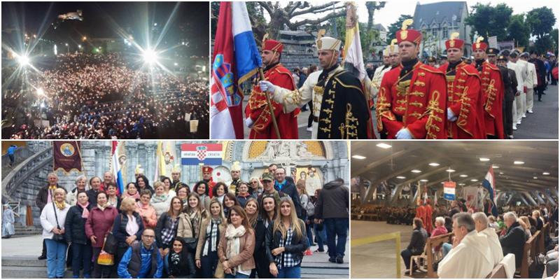Tisuće Hrvata, vojnika i iseljenika, i ove godine hodočastilo u Lurd (FOTO)