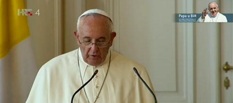 UŽIVO: Pratite Papin posjet Sarajevu