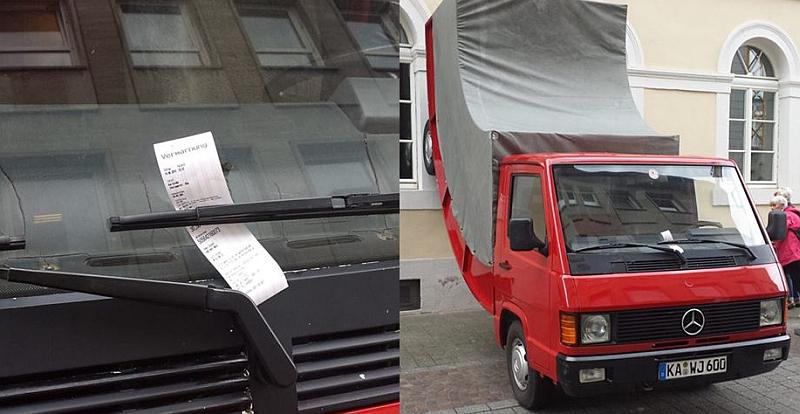 Precizni Nijemci naplatili kaznu za parkiranje - umjetničkoj instalaciji