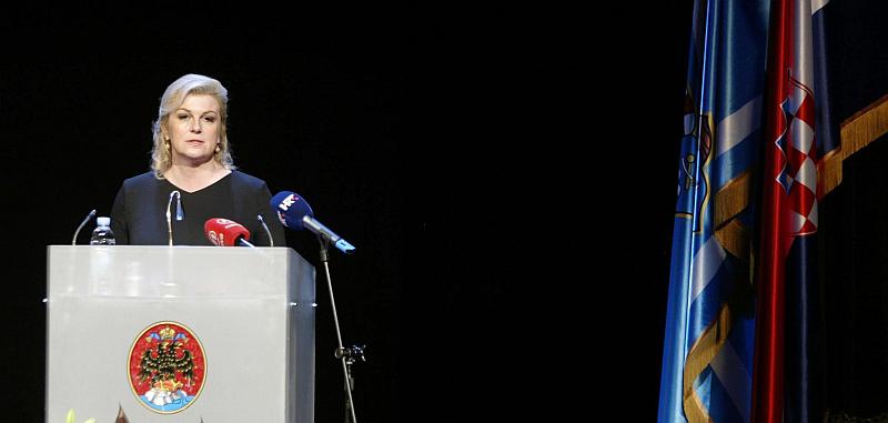 Grabar-Kitarović se u poslanici obratila i iseljenicima i onima koji to misle postati