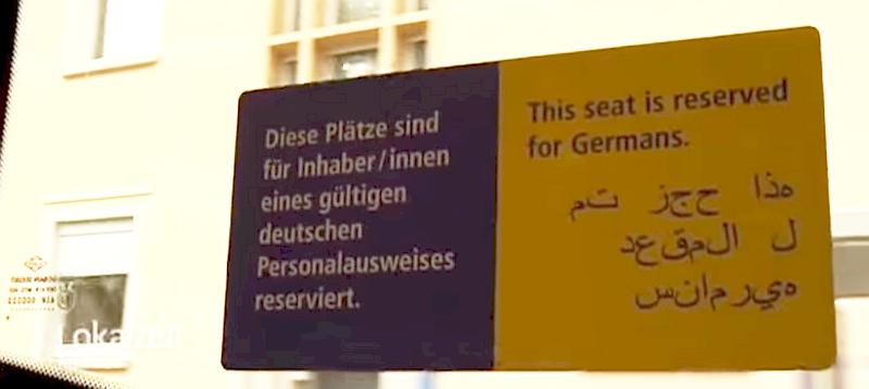 Essen: u autobus nalijepili 'rezervirano za Nijemce', pogledajte reakcije putnika (VIDEO)