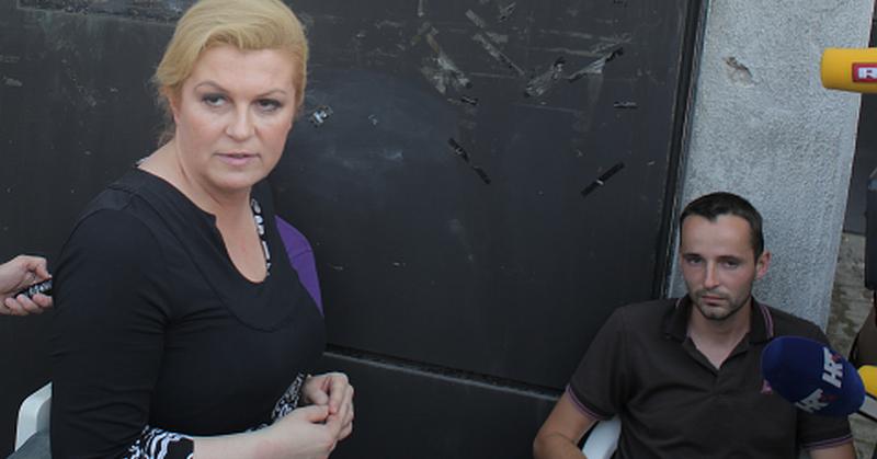 Grabar-Kitarović posjetila braću koja štrajkaju glađu: 'Večeras ćemo jesti, ali...'