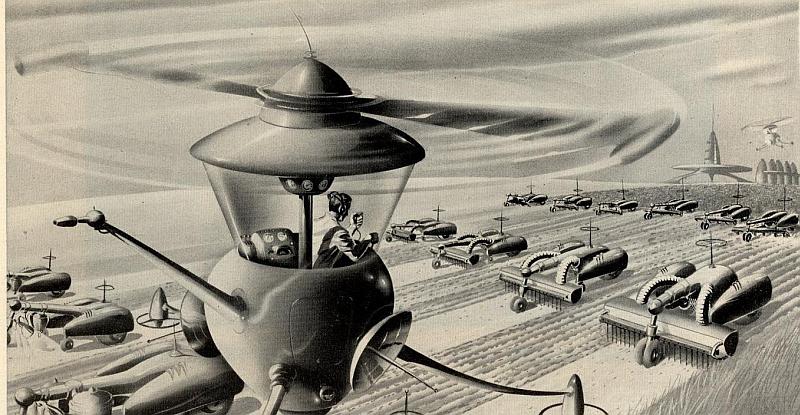 (FOTO) 7 ilustracija iz 1950-ih koje pokazuju kako su tada zamišljali budućnost