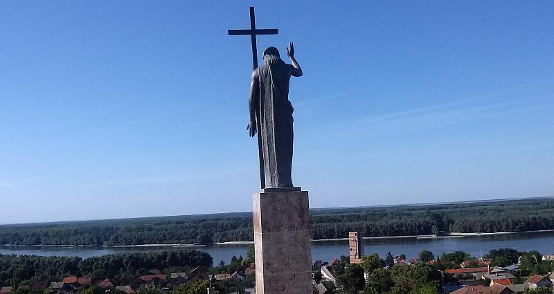 (FOTO) Blagoslovljen najveći kip Isusa Krista u Hrvatskoj
