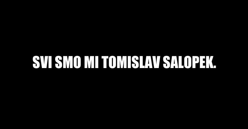 APEL: Ne objavljujte fotografiju Tomislavovog smaknuća