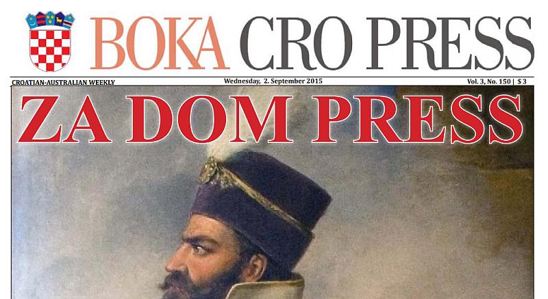 Iseljenički tjednik iz Australije promijenio ime u Za Dom Press
