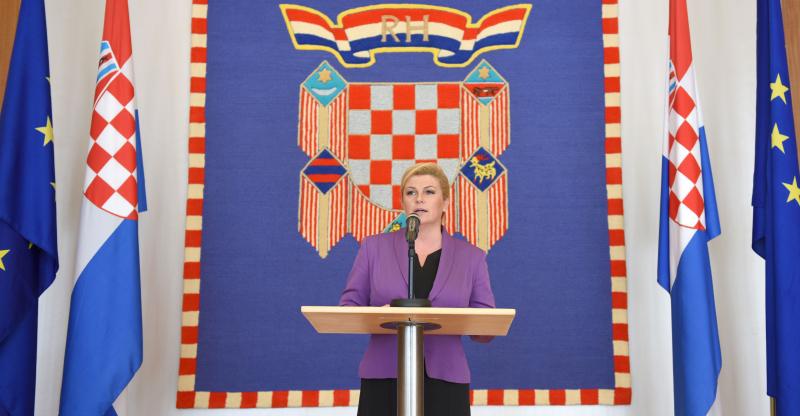 Grabar-Kitarović ne zanima 'region': 'Hrvatska je dio srednje Europe, regije Jadran-Baltik'