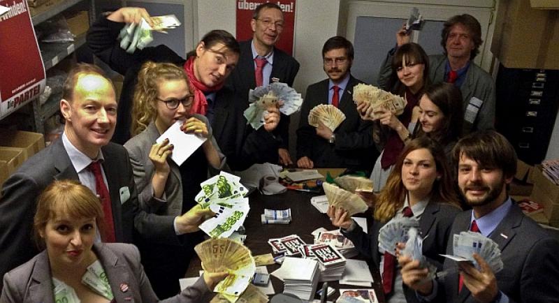 AKCIJA: Pošaljete njemačkoj političkoj stranci 80 eura, dobijete natrag 100