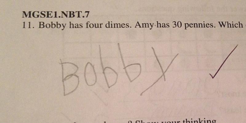 Dijete objasnilo kako je došlo do rješenja zadatka na način koji nitko nije očekivao