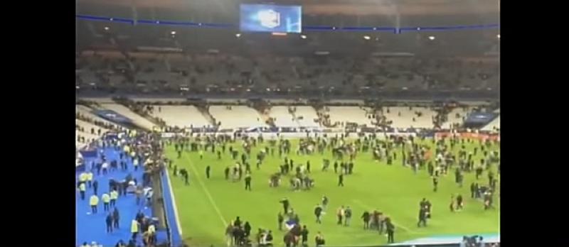 (VIDEO) Eksplozije su se čule i na nogometnoj utakmici Francuske i Njemačke