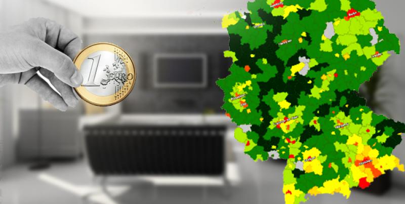 10 njemačkih gradova u kojima je najskuplje i 10 gradova u kojima je najjeftinije stanovati