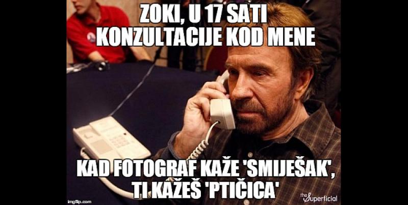 Milanović na konzultacijama kod Chuck Norrisa