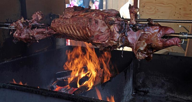 BIZARNA NESREĆA: Srbi u Berlinu vrtjeli svinje na ražnju u zatvorenom pa se otrovali