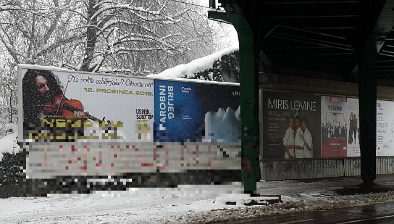 POKVARIT ĆE VAM FILM: u Zagrebu osvanuo grafit koji ne smijete vidjeti ako želite gledati Ratove zvijezda