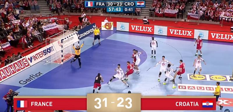 EP RUKOMETAŠI: Hrvatska izgubila od Francuske, polufinale samo teorija