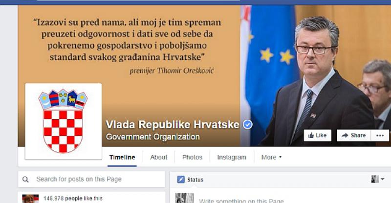 FACEBOOK PROMJENE: Vlada se riješila 'crvenog' grba i vratila onaj koji su mnogi tražili