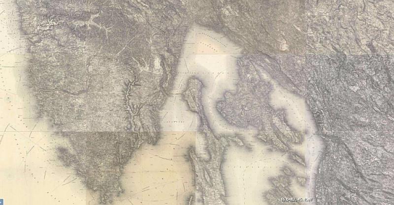 VOJNE KARTE IZ 19. STOLJEĆA: Obuhvaćene cijele Hrvatska i BiH, pronađite svoje mjesto