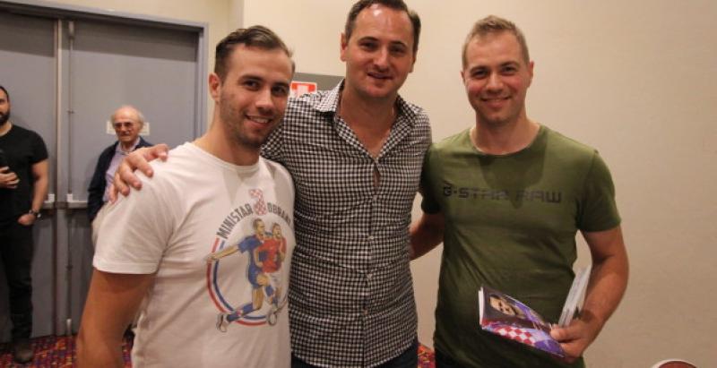 JOE ŠIMUNIĆ S HRVATIMA U SYDNEYU: 'Djecu ću učiti što znači 'Za dom spremni' i biti Hrvat'