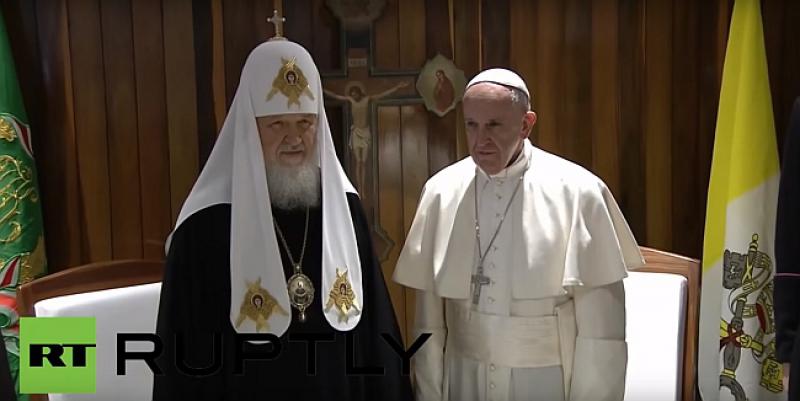 PRVI SUSRET NAKON RASKOLA 1054.: Papa Franjo i partijarh Kiril žele obnoviti jedinstvo kršćana