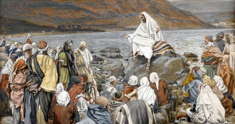 I dok se molio, izgled mu se lica izmijeni, a odjeća sjajem zablista