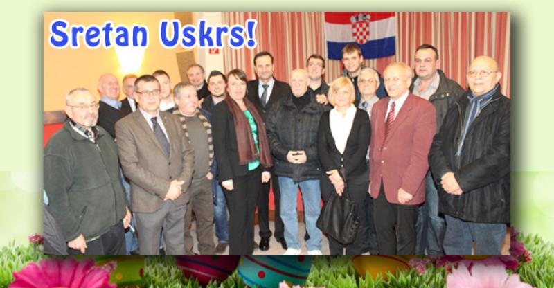 SVJETLO DOMOVINE I ISELJENIŠTVA: Sretan Uskrs želi vam...