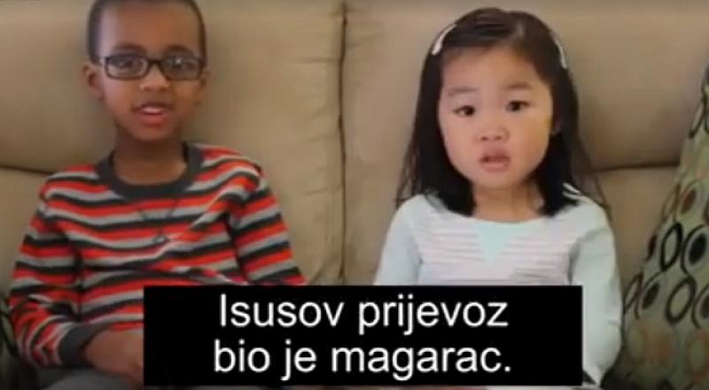 (VIDEO) MALI GENIJALCI Evo kako djeca razmišljaju o Isusovoj muci i uskrsnuću