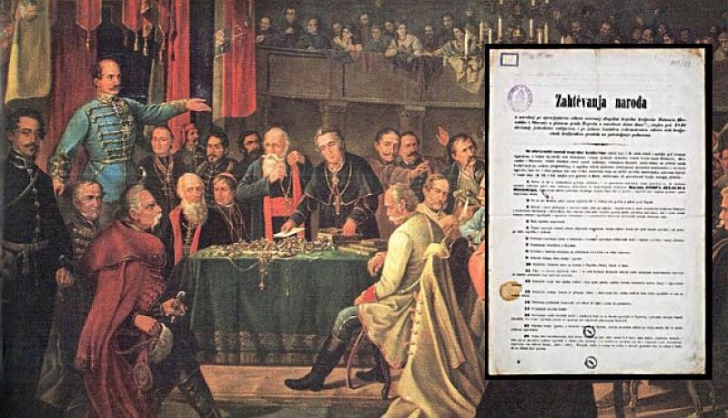 HRVATSKA REVOLUCIJA Prije točno 168 godina narodna skupština prihvatila Zahtijevanja naroda