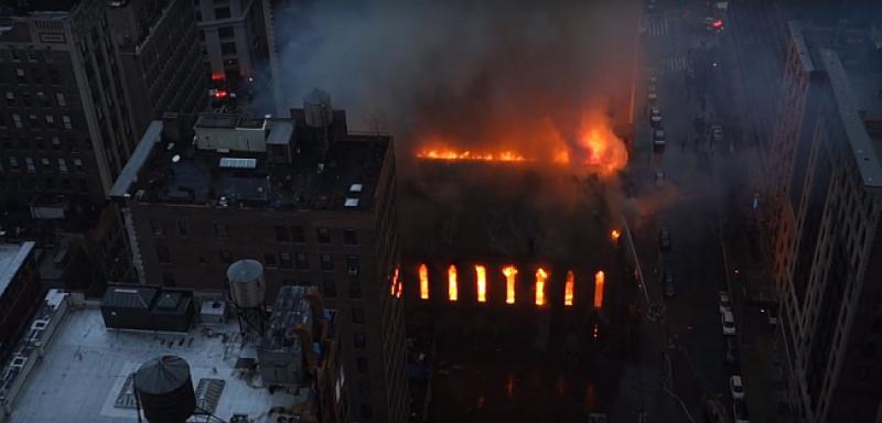 NEVJEROJATNE OPTUŽBE Za požar u pravoslavnoj katedrali New York Post krivi - Hrvate?!