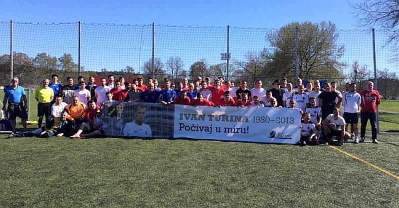 PRISJETILI SE TRAGIČNO PREMINULOG TURINE Švedski Hrvati odigrali turnir u njegovu čast