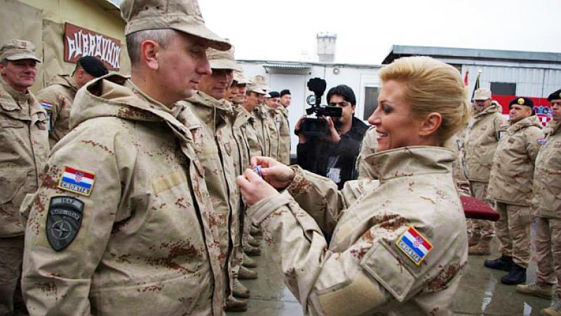 NENAJAVLJENI POSJET Predsjednica otišla u Afganistan posjetiti hrvatske vojnike