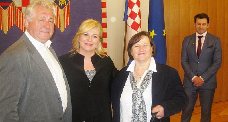 IZASLANSTVA HDZ-A IZ ISELJENIŠTVA KOD PREDSJEDNICE Uoči Općeg sabora stranke